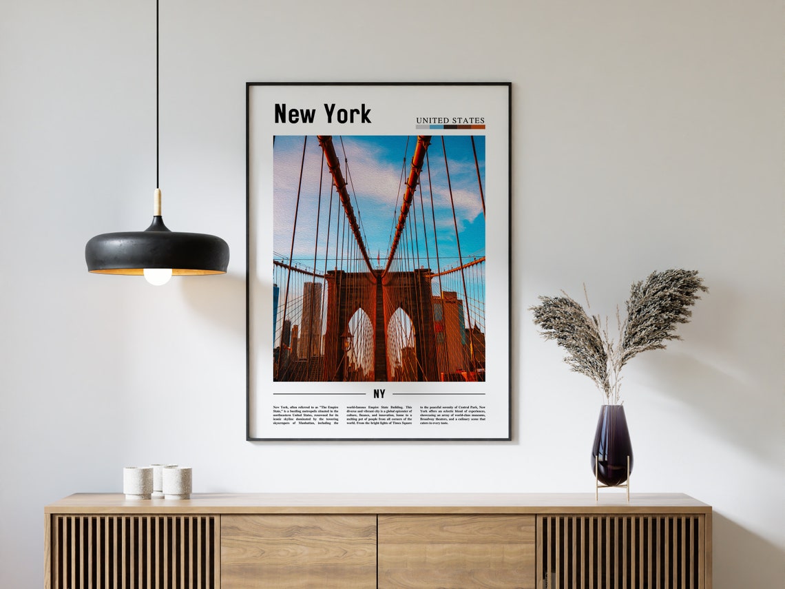New York Travel Poster, New York Photo - Image 4