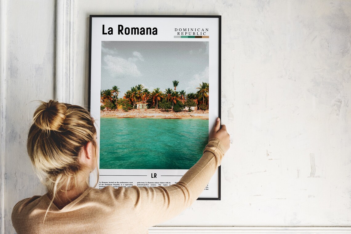 La Romana Travel Poster, Caribbean Photo - Image 5