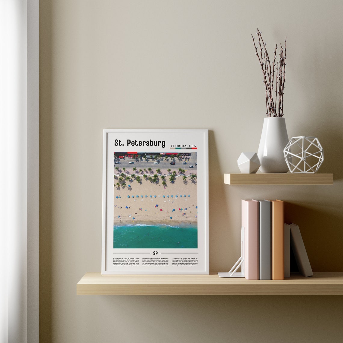 St Petersburg Print St Petersburg Poster St Petersburg Wall Art Minimal Travel Print Minimal City Poster Travel Oil Painting Poster - Image 2