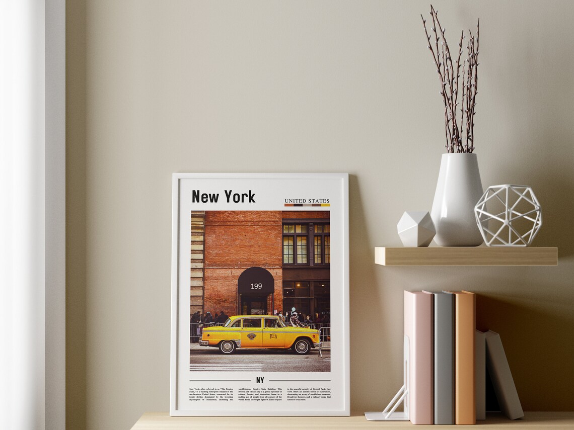 New York Travel Poster, City Photo Print - Image 3