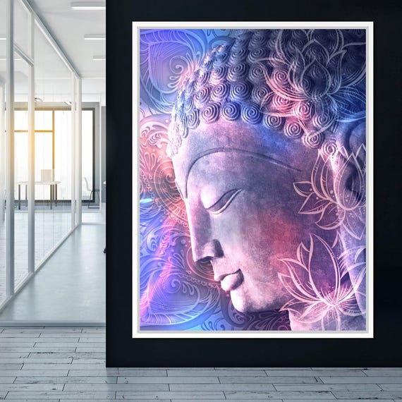 Ascended Master Buddha, Zen Art Print