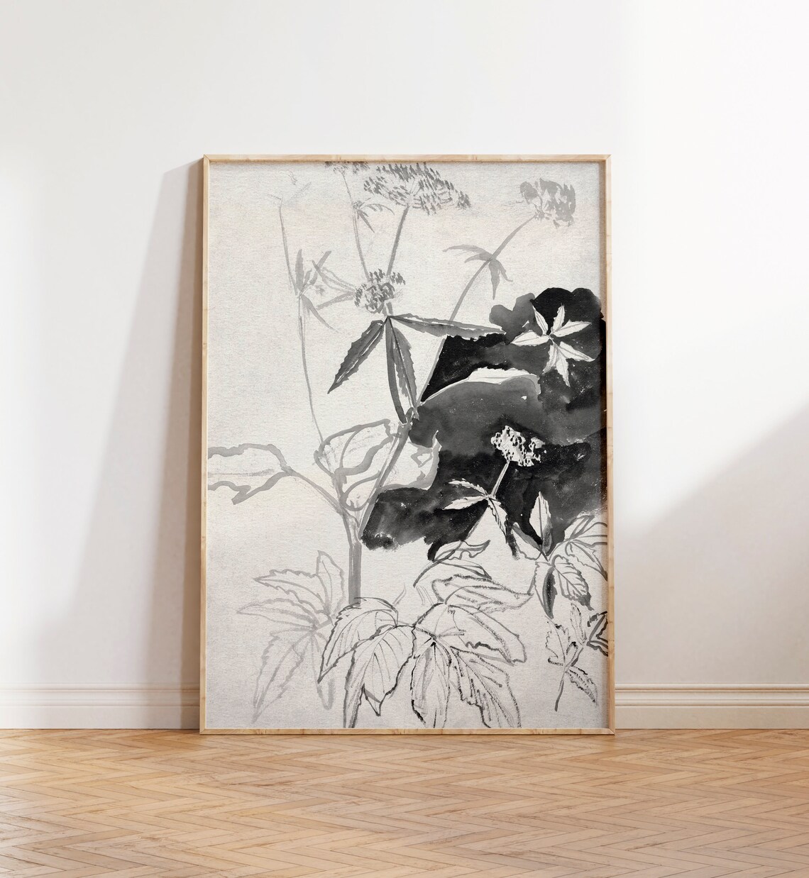 Vintage French Botanical Art Print, Neutral Decor - Image 4