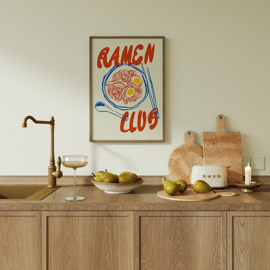 Ramen Lover Club Japanese Ramen Art Print - Image 5
