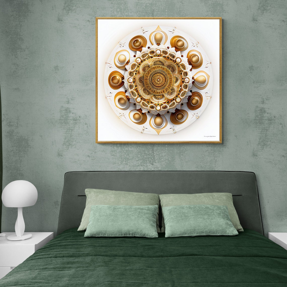 Mandala Art Zen Wall Art Home Decor Mandala Wall Decor Custom Size Colourful Art Prints Art Wall Print Decor - Image 2