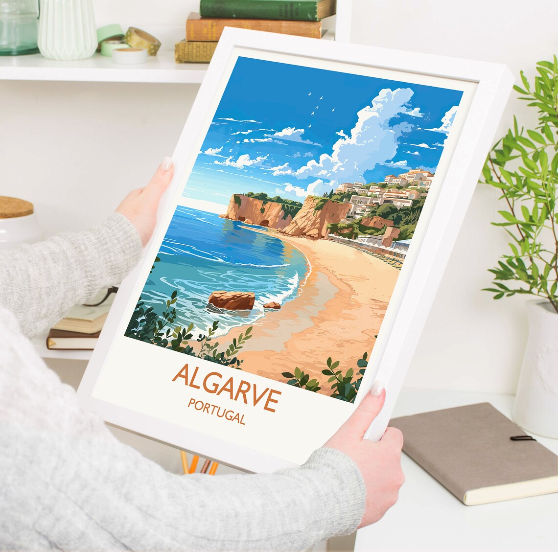 Algarve Travel Poster, Portugal Place Print - Image 5