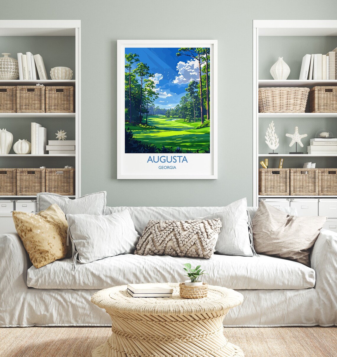 Augusta National Travel Poster, Golf Course - Image 4