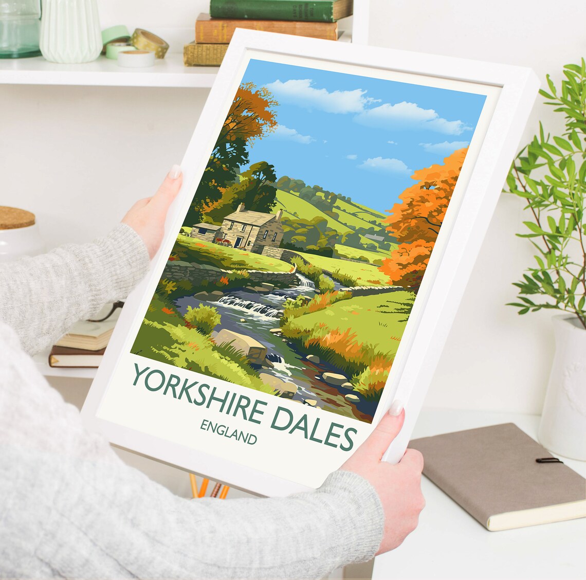 Yorkshire Dales Gift Wall Art Print - Image 5