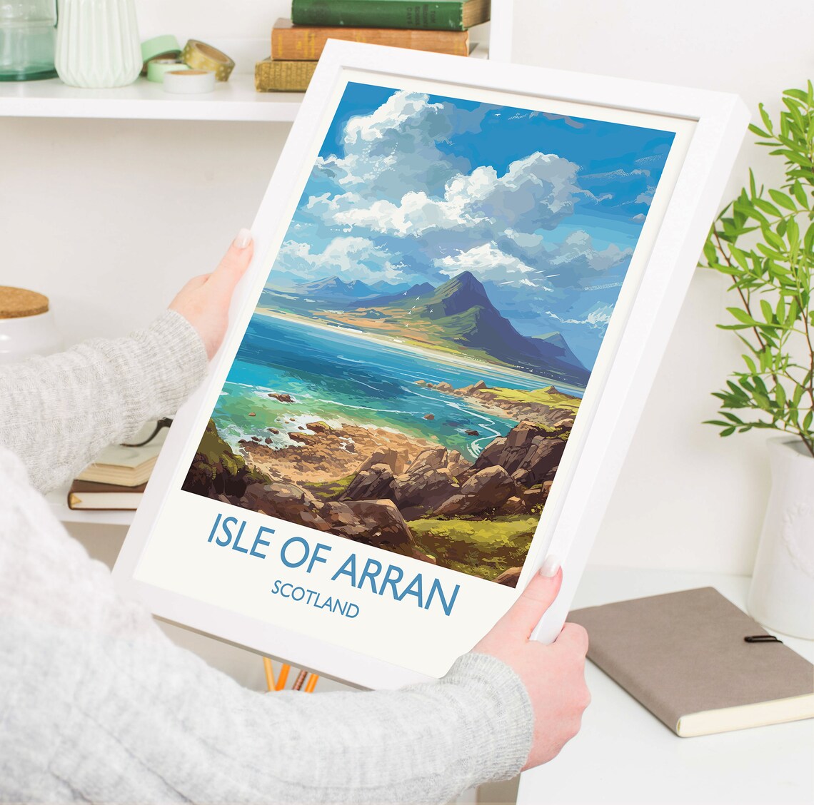 Isle Of Arran Travel Poster, Scotland Travel Print - Image 5