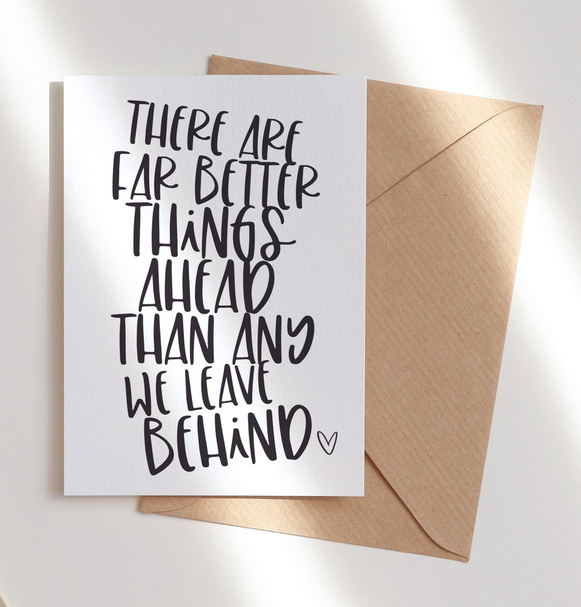 Far Better Things Ahead C S Lewis Quote Minimalist Wall Art Poster - Image 2