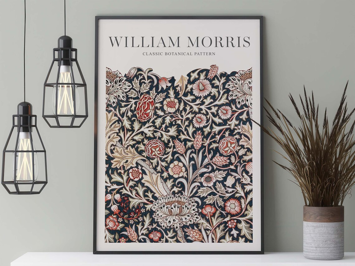 William Morris Trent - Floral Pattern Art