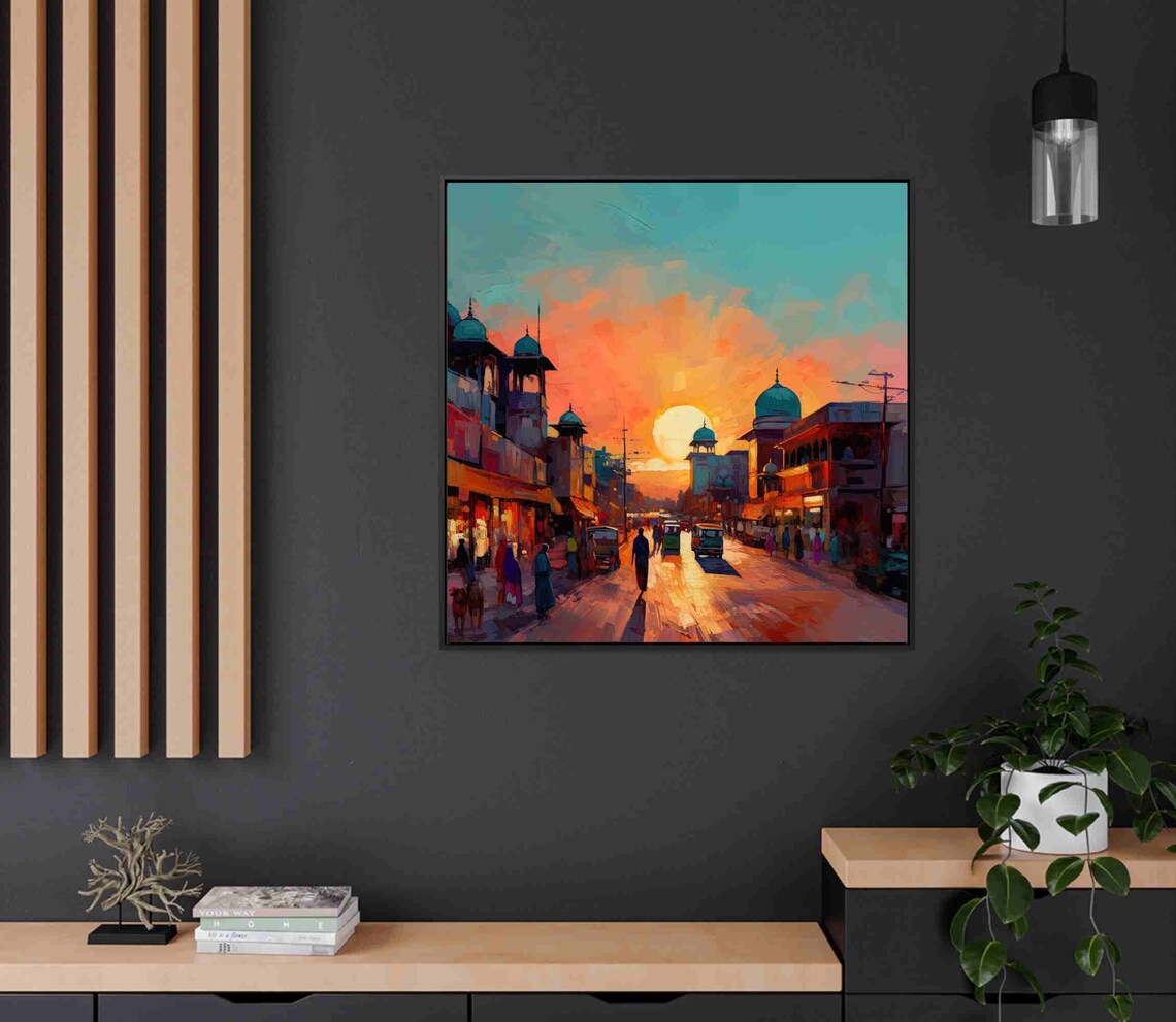 Delhi Travel Poster, India City Wall Art Print - Image 2