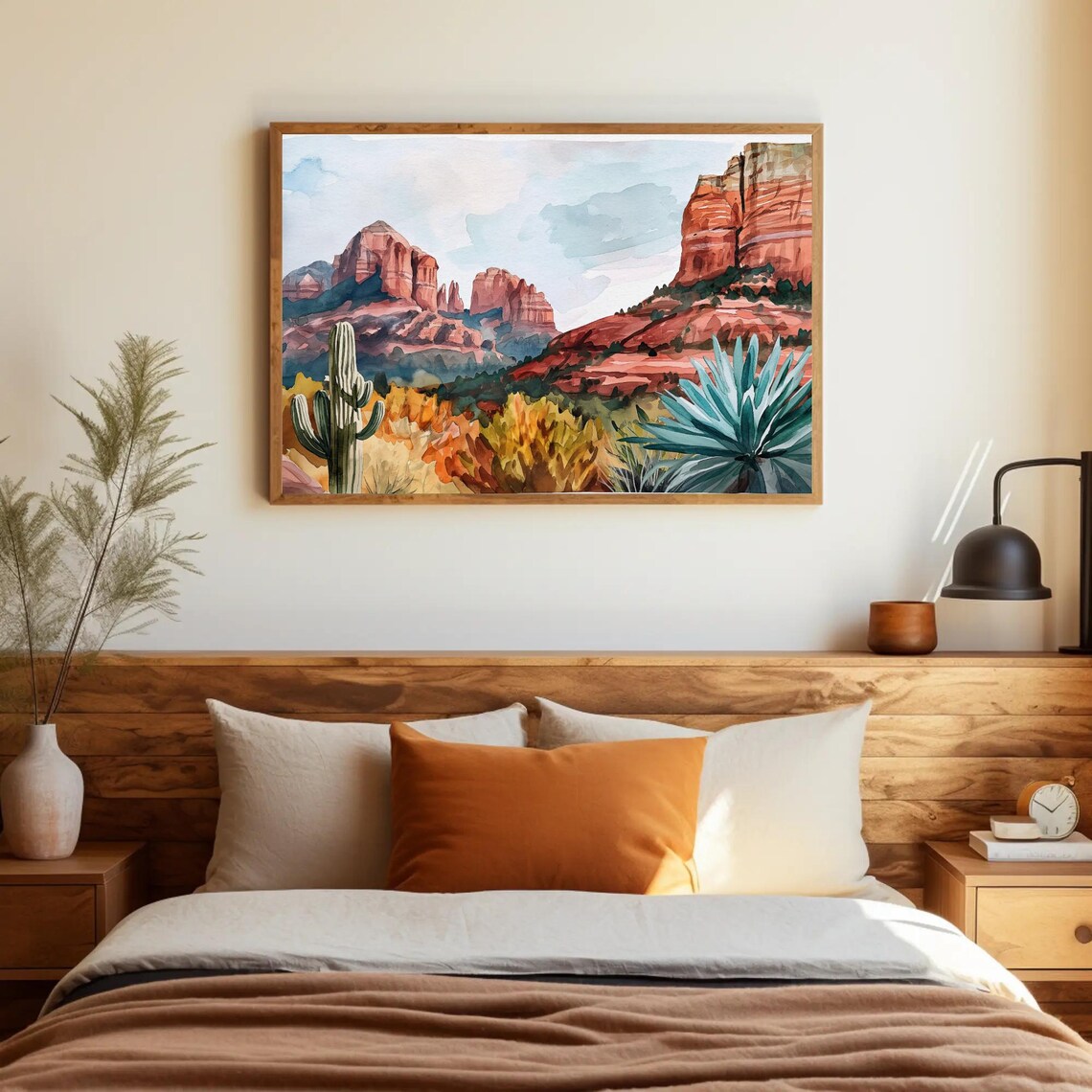 Sedona Desert Landscape, Arizona Travel Poster - Image 3
