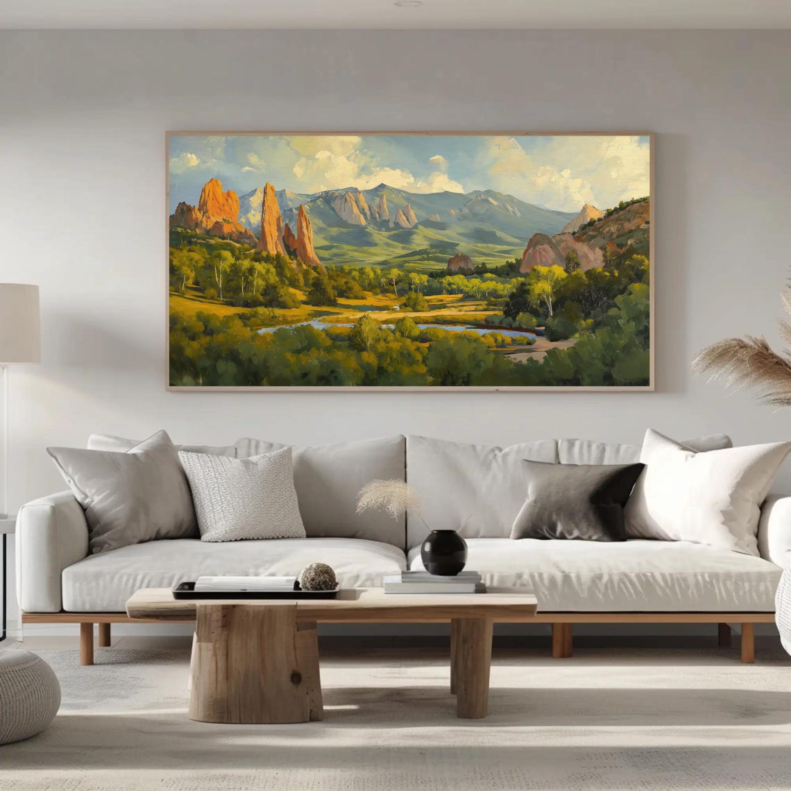 Garden Of The Gods Colorado Springs Nature Wall Art Framed Colorado Landscape For Living Room Office Bedroom Ready To Hang - Image 3