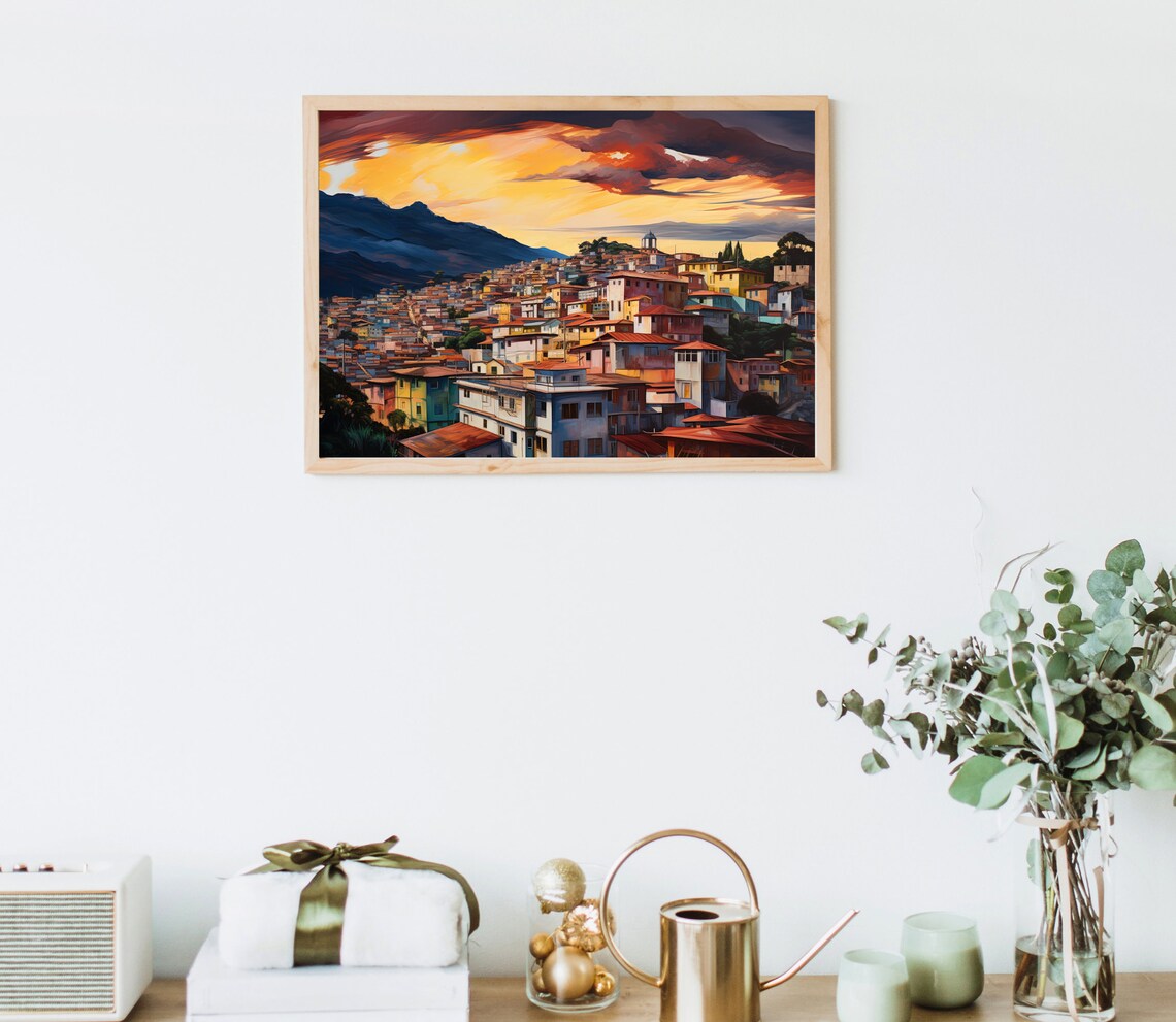 Quito Ecuador Travel Poster, Oil-Painting Style - Image 5