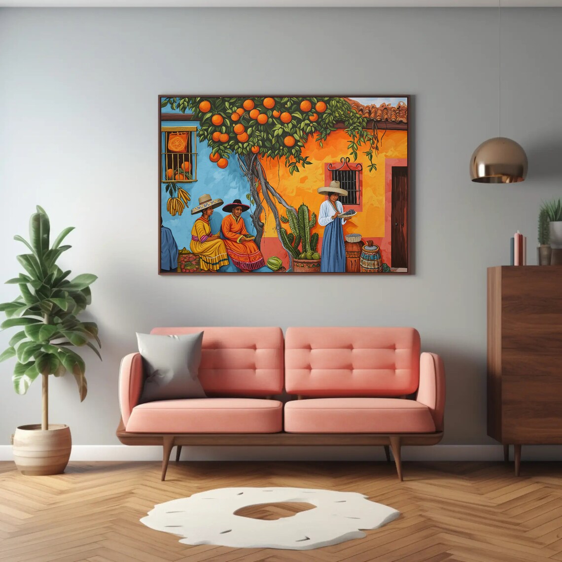 Mexican Traditional Home Art Print, Housewarming - Image 2