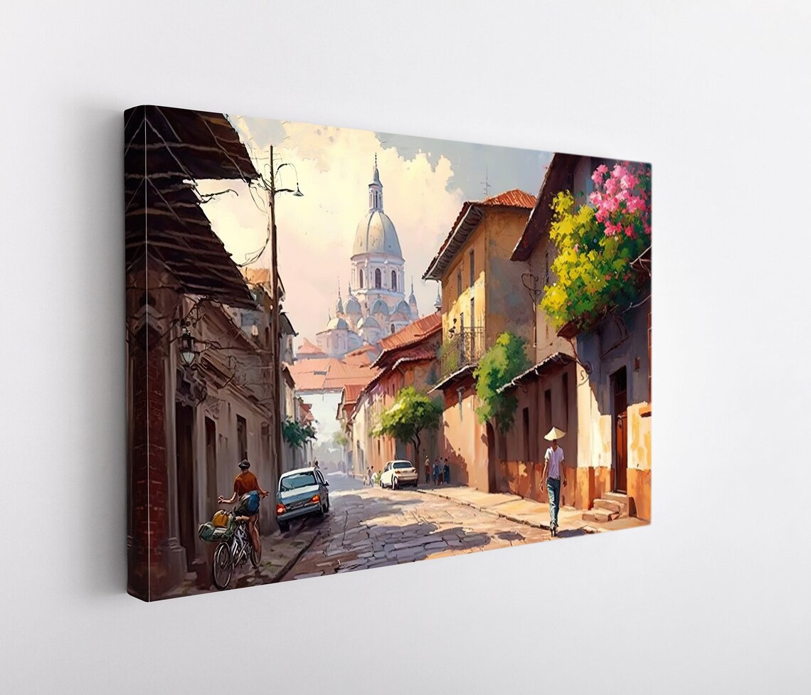 San Miguel, El Salvador Travel Poster, Wall Decor - Image 4