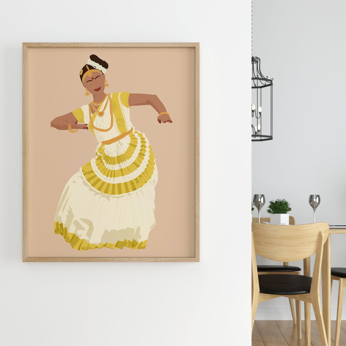 Mohiniyattam Poster, Indian Classical Dance Art Print - Image 4