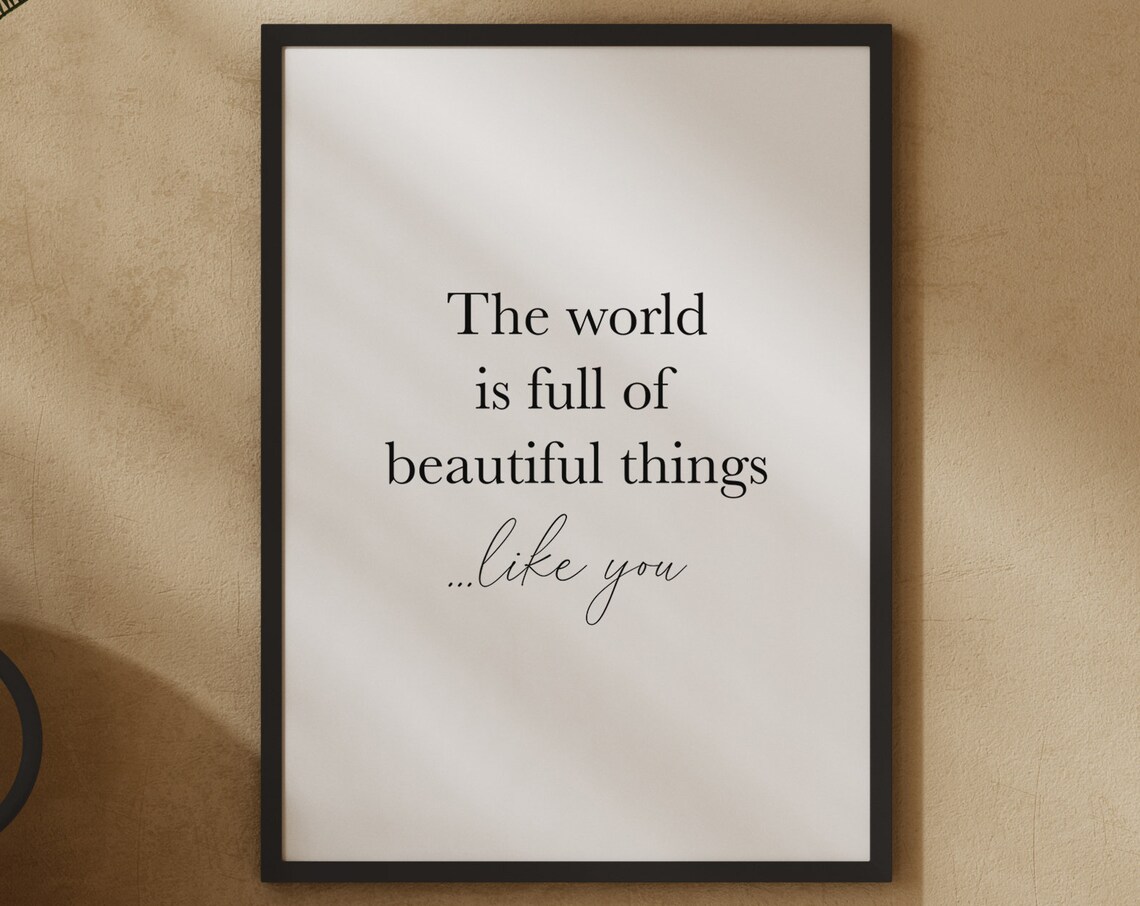 Minimal Abstract Bedroom Wall Decor Art Print