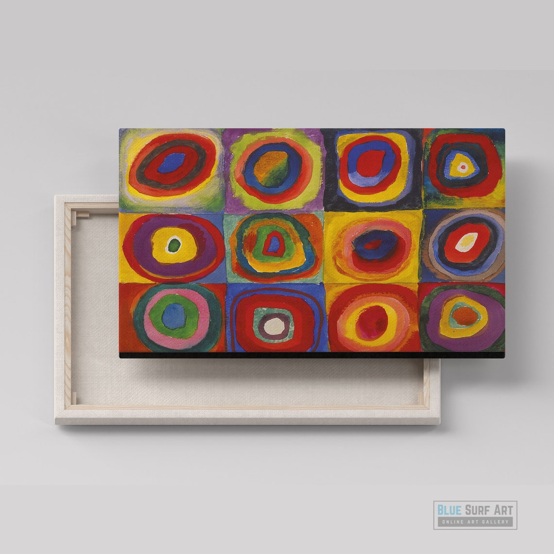 Wassily Kandinsky Color Study Squares with Concentric Circles Poster