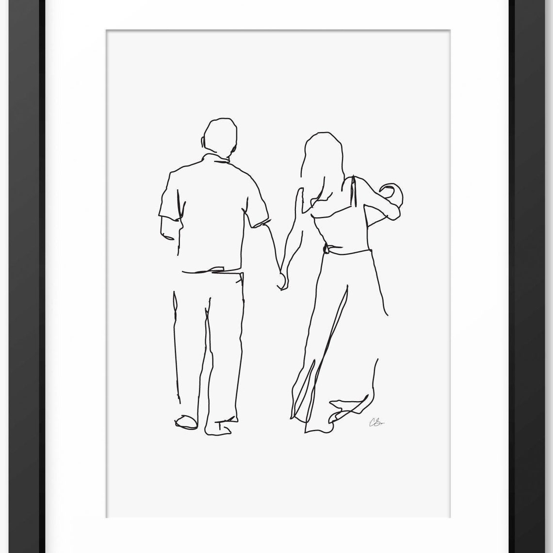 New Parents Gift Family Drawing Gift Mothers Day Gift Print New Baby Gift Print Family Illustration Print New Baby Gift Mom Mum