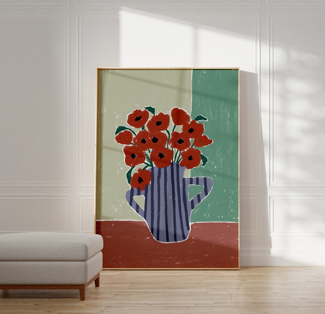 Bouquet Of Flowers Floral Poster, Botanical Print - Image 2
