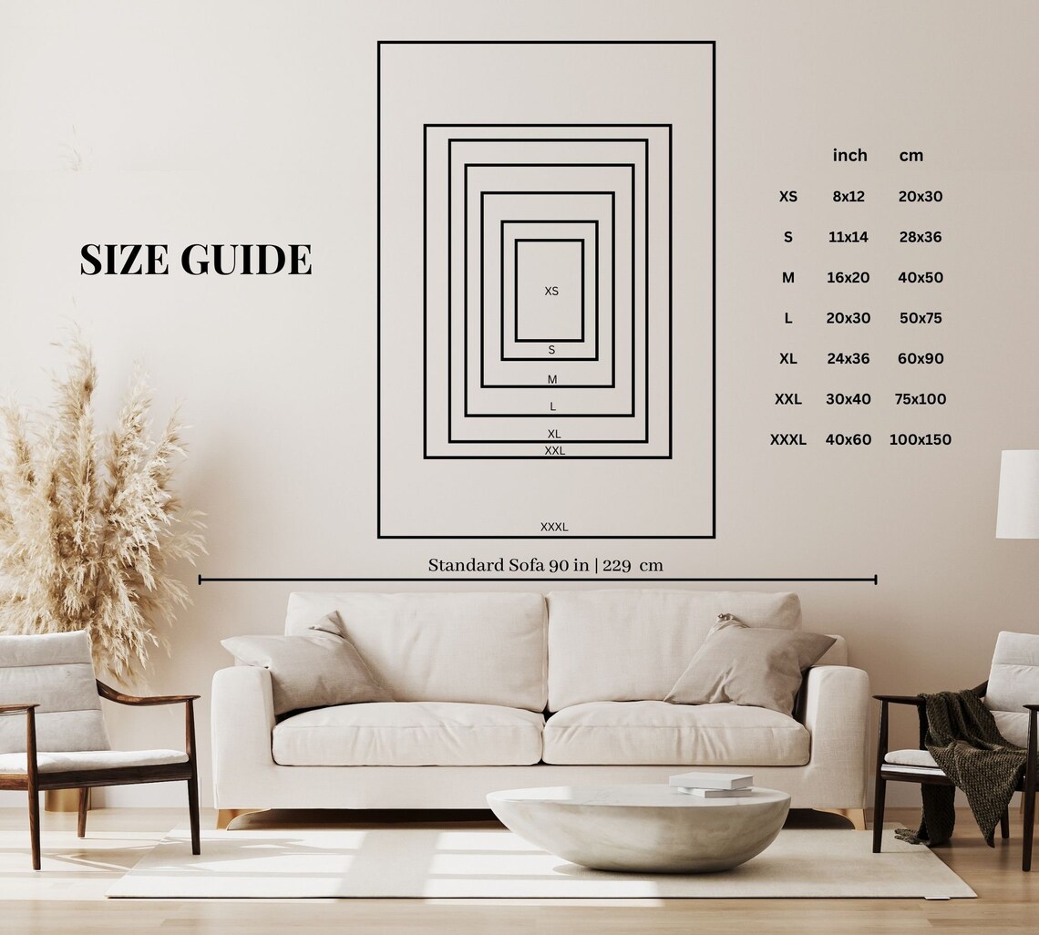 Modern Boho Mid Century Modern Art Print - Image 2