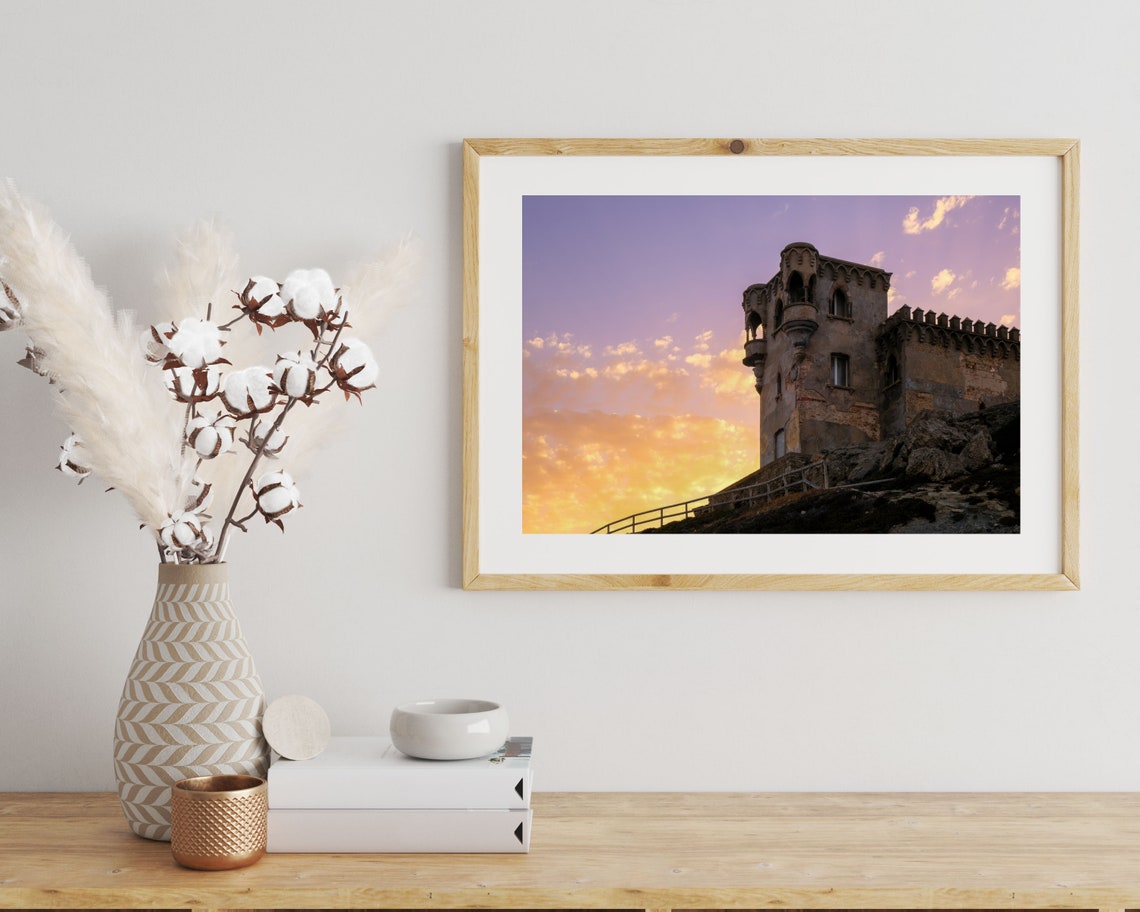 Castle Photography Sunset Photo Print Travel Photography Monument Photo Travel Wall Art Travel Photo Architecture Wall Art - Image 3
