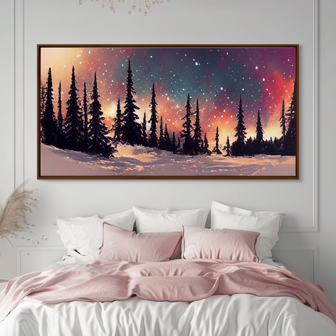 Snowfall In The Forest - Winter Art