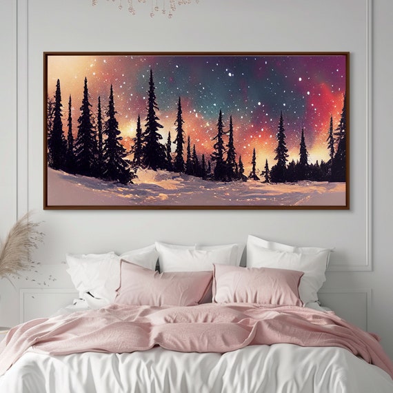 Snowfall In The Forest - Winter Art