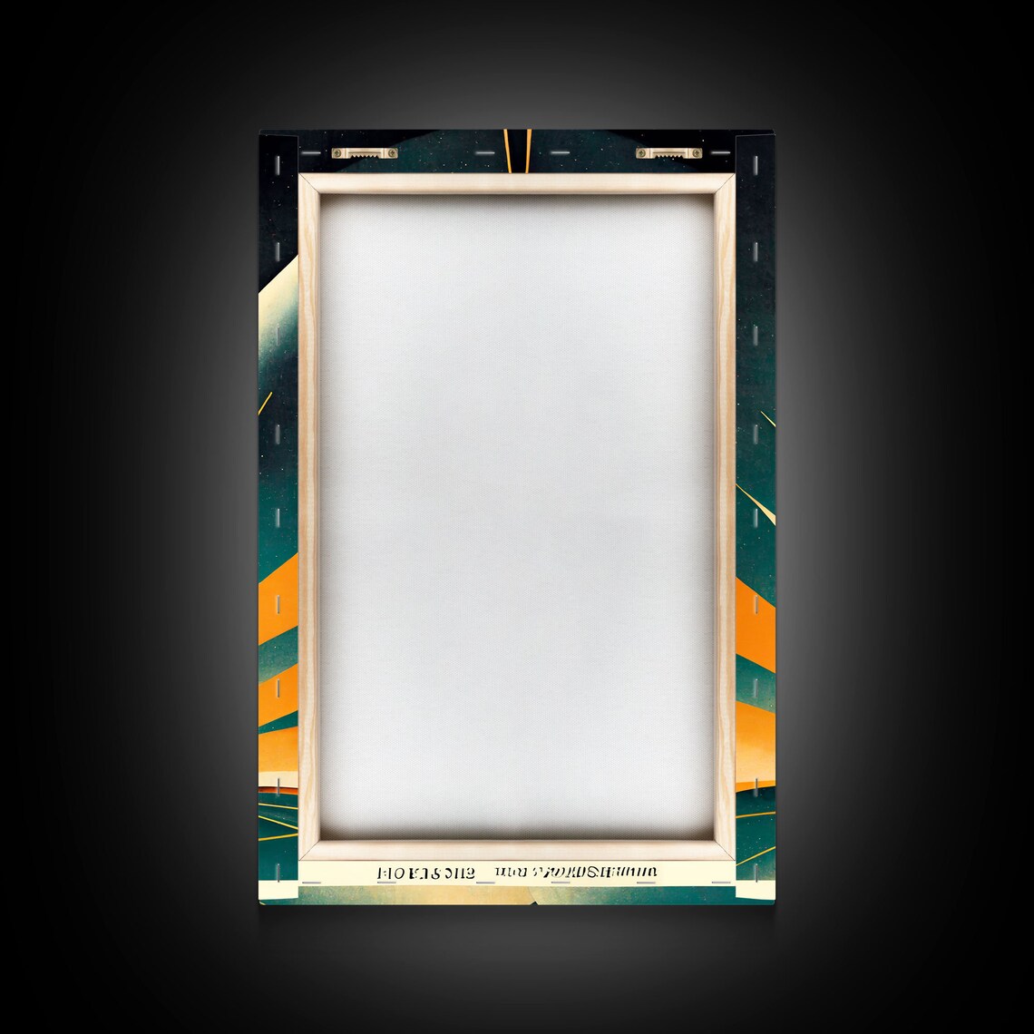 Art Deco Style Spaceship Space Exploration Poster - Image 2
