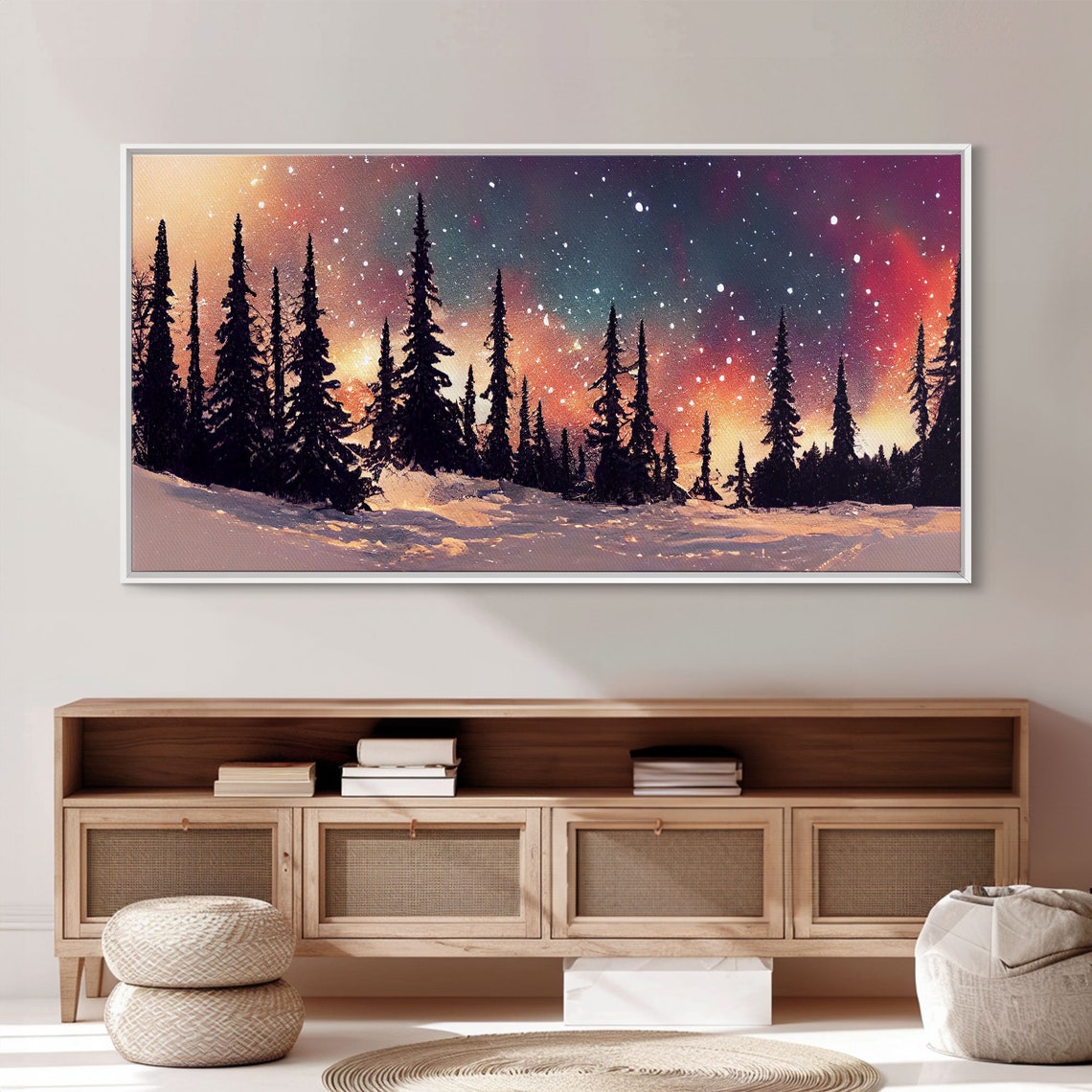 Snowfall In The Forest - Winter Art - Image 6