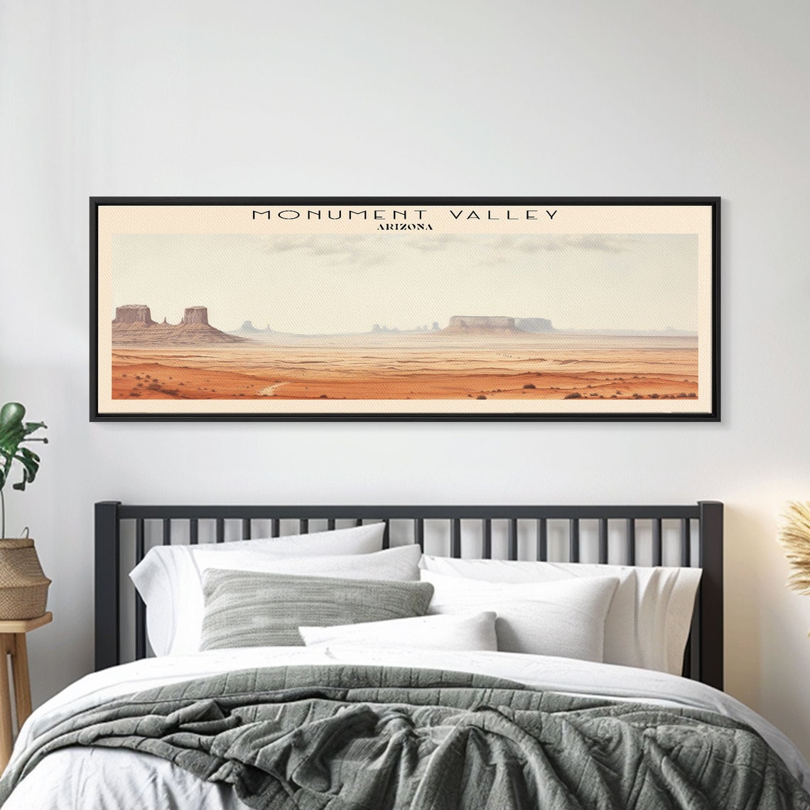 Monument Valley Arizona Red Sandstone Buttes Desert Panoramic Poster - Image 6