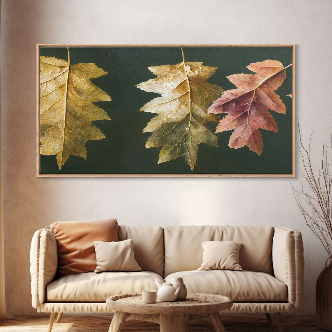 Autumn Leaf Arrangement, Fall Decor Wall Art - Image 4