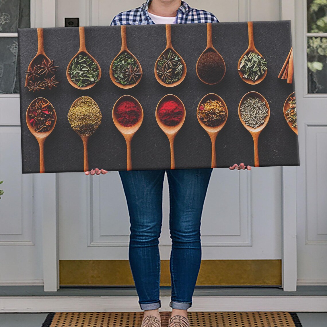 Herbs And Spices Kitchen Decor, Modern Art Print - Image 4