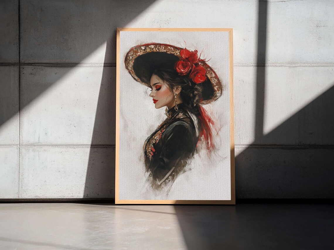 The Matador Spanish Style Cultural Art Print