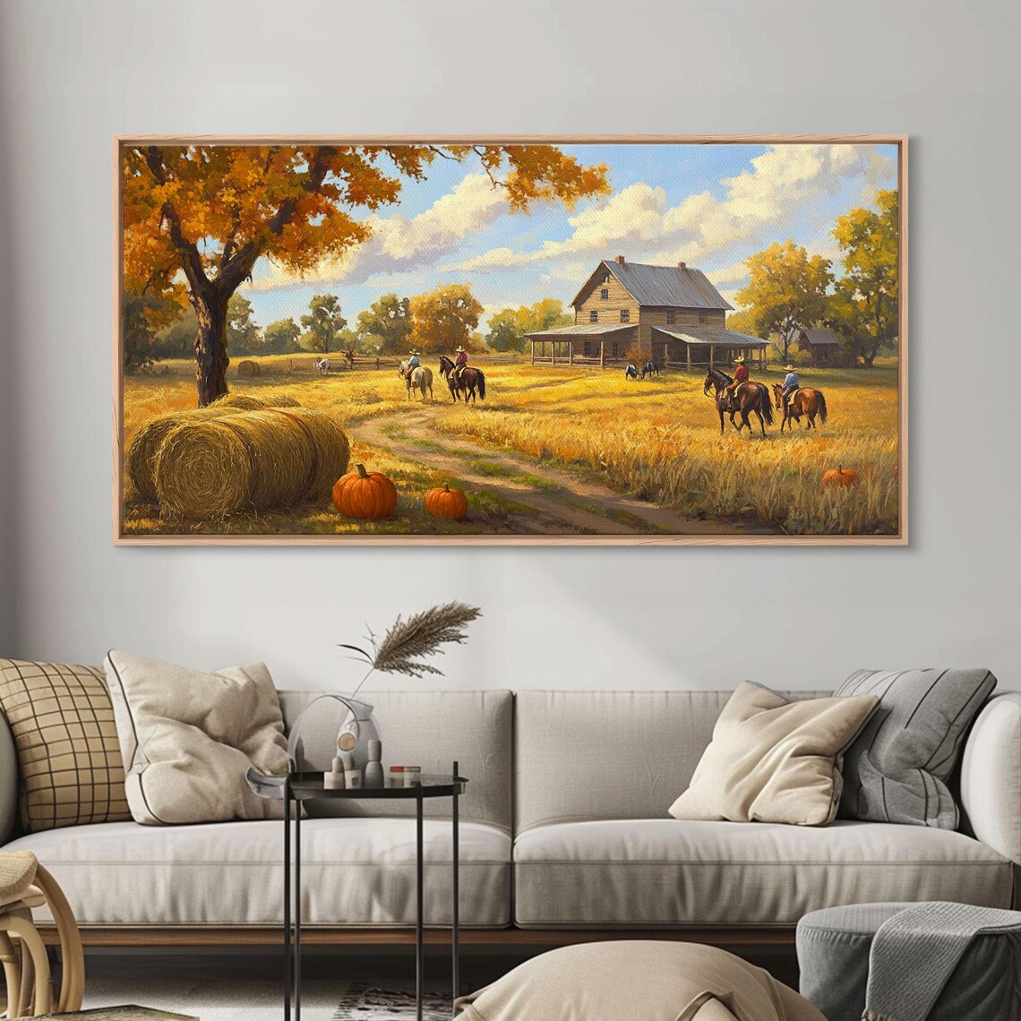 Autumn Ranch, Pumpkin Patch Rustic Country Decor - Image 3