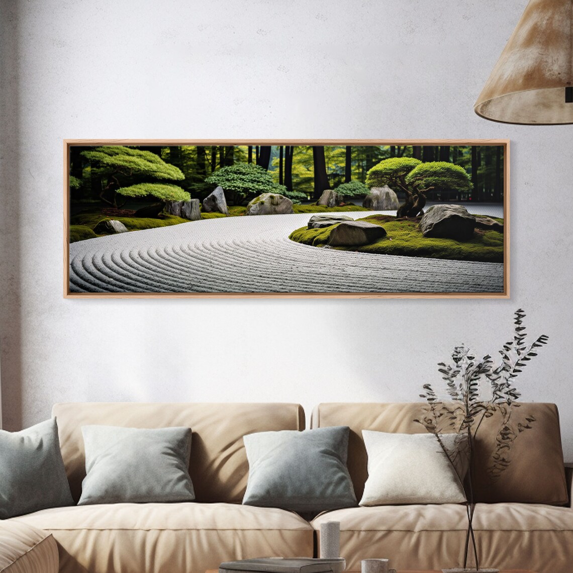 Zen Garden Art Print, Meditation Center Decor - Image 4