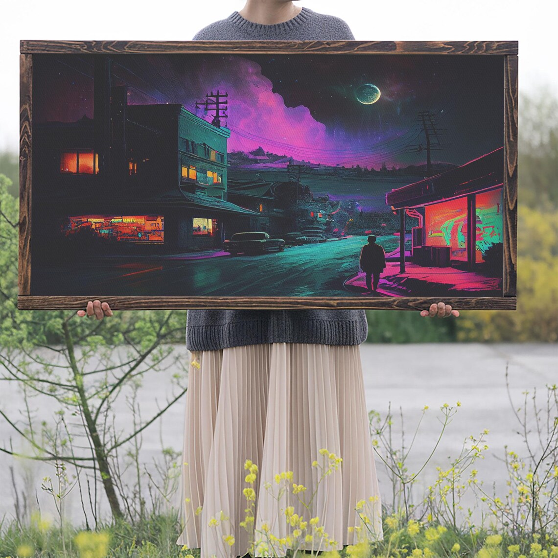 Night Of The Comet Sci-Fi Art, Poster Print - Image 2