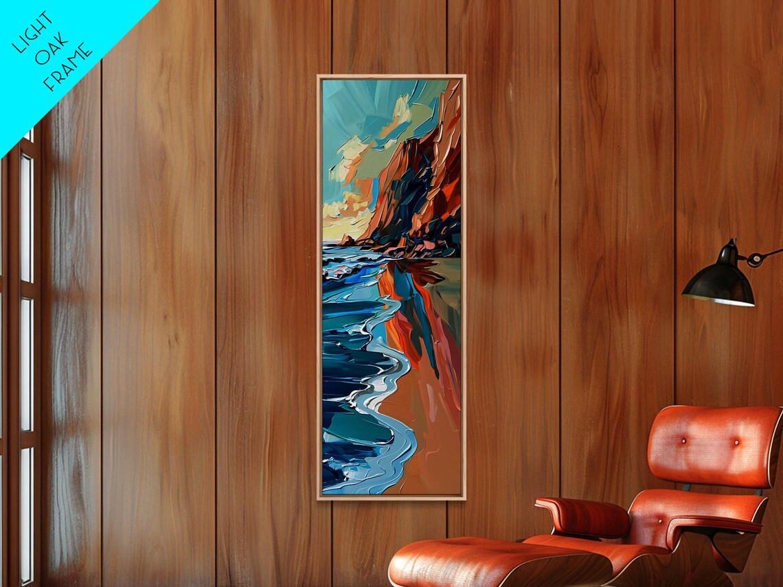 Vibrant Sunset Over Snow Capped Mountain And Forest Striking Framed Print For Rustic And Natural Wall Art Display - Image 6