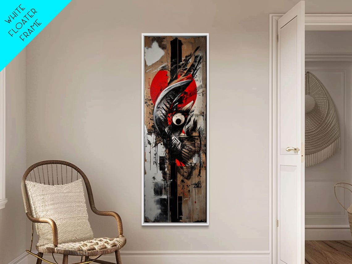 Abstract Graffiti Art Print With Bold Colors And Urban Style Perfect Wall Art Gift Idea For Modern Minimalist Spaces - Image 2