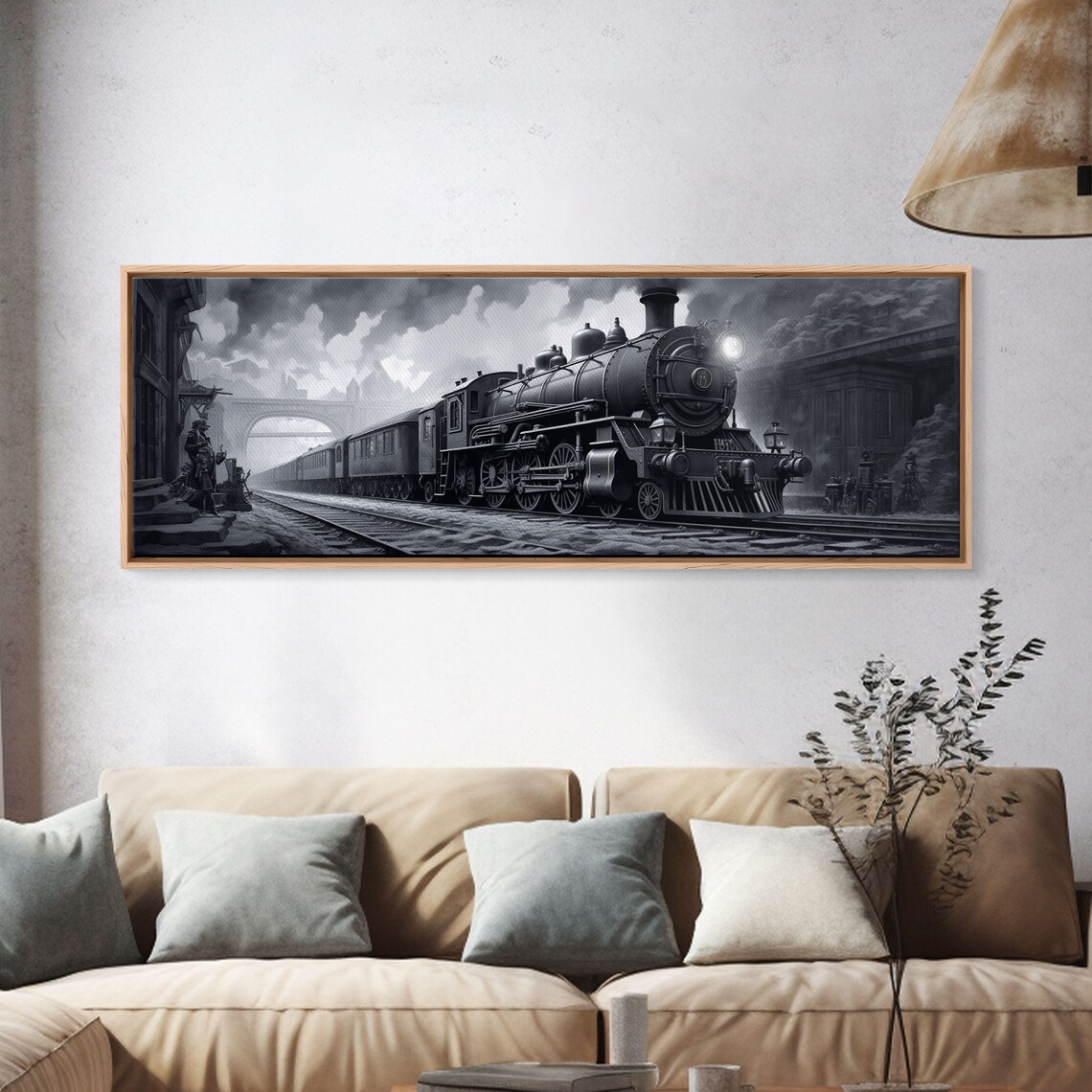Steam Train Art Print, Industrial Train Decor - Image 4