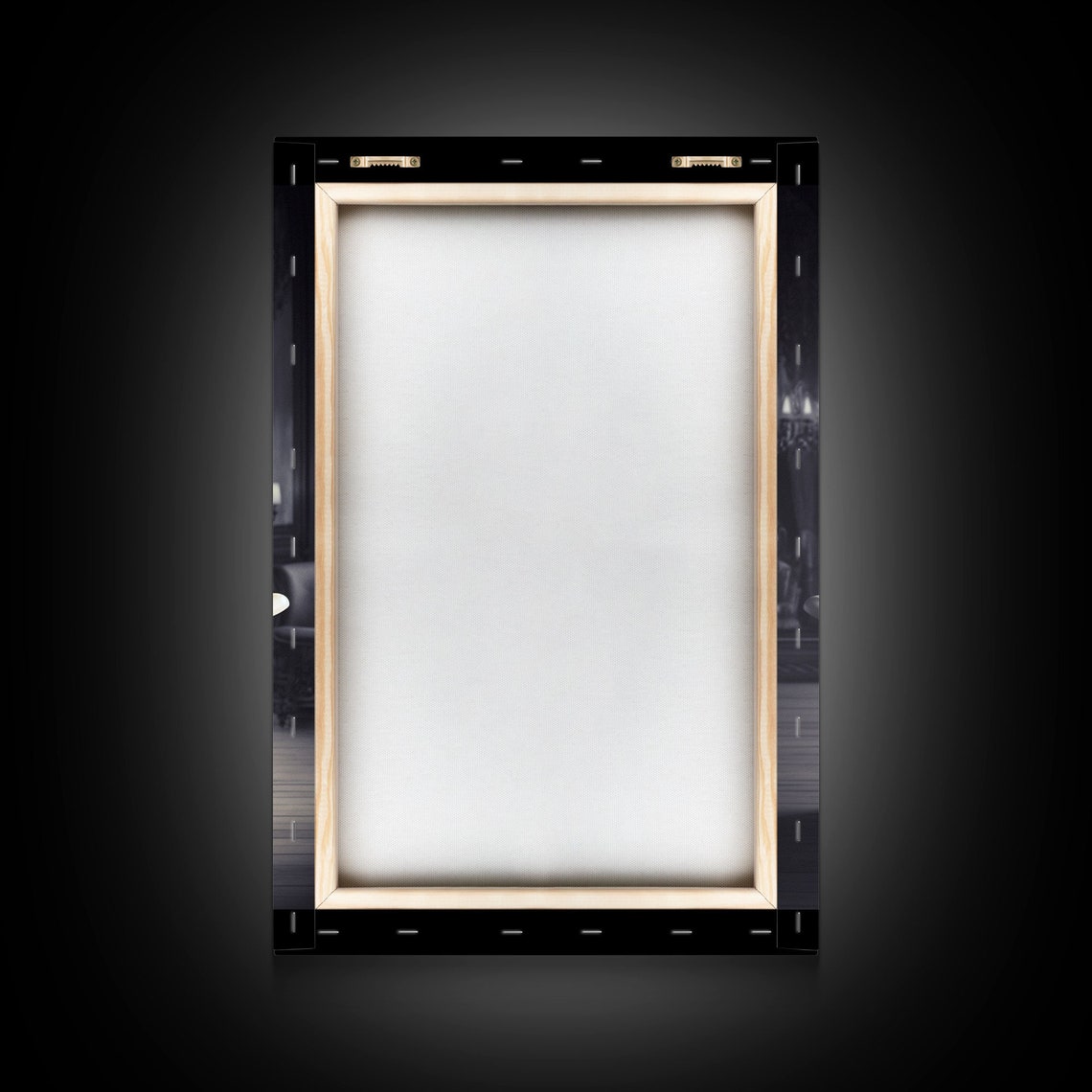 Cute Sheet Ghost In Vintage Clawfoot Bathtub Dark Room Wall Art - Image 2