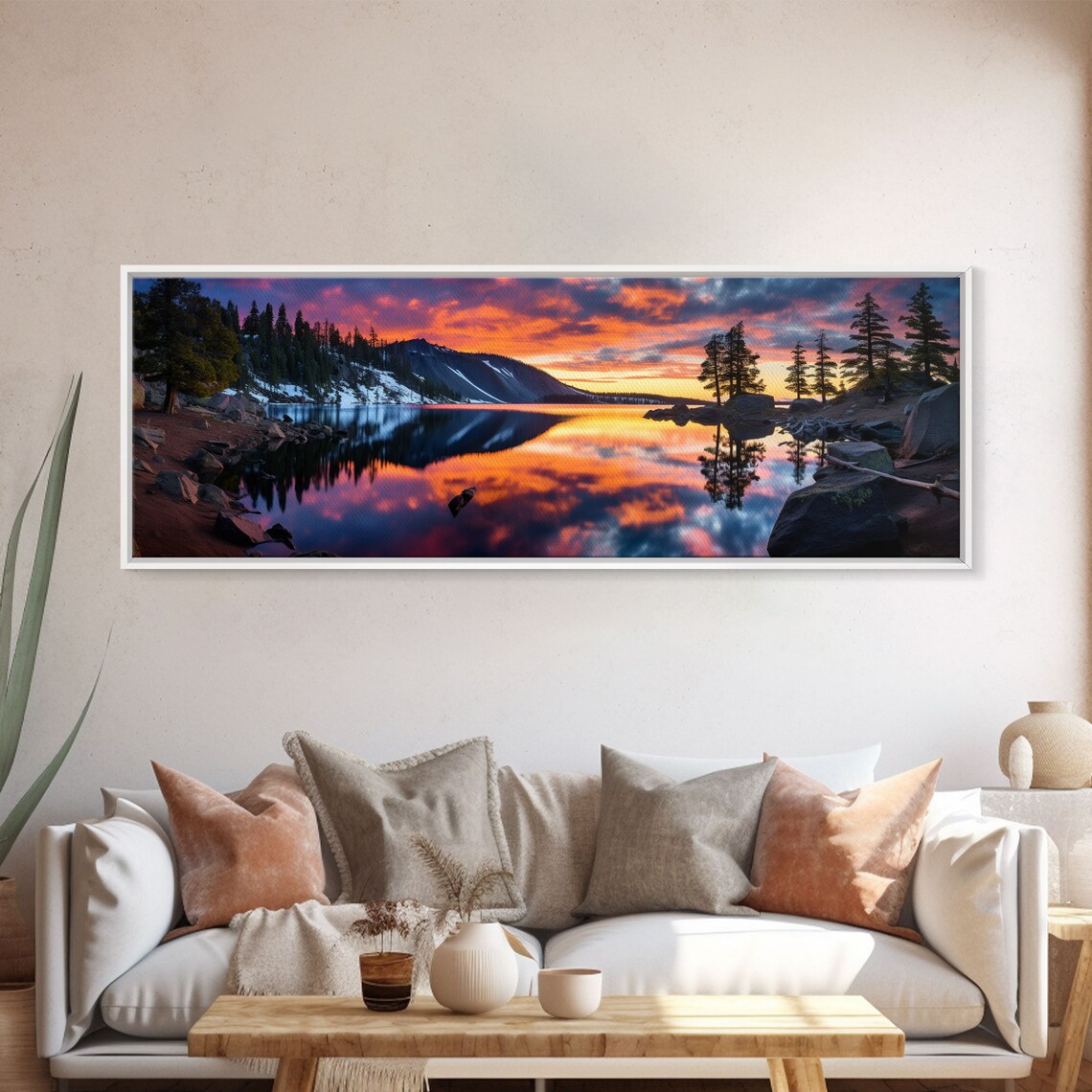 Crater Lake National Park Panoramic Landscape Print - Image 5