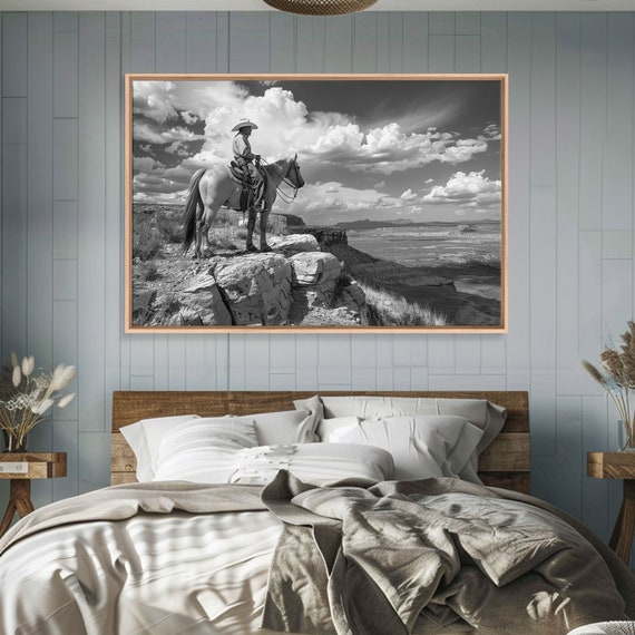 Old Timers Last Ride Framed Print Metal Art Boho Farmhouse Decor Country Western Art Black And White Photography Print