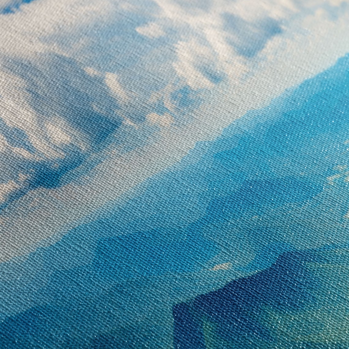 Blue Ridge Mountains Panoramic Wall Art Bluebridge Mountains National Parkway Beautiful Cabin Decor Boho Photography Wall Art Print - Image 2