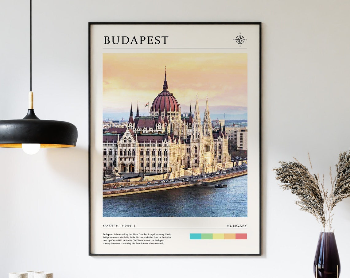 Budapest Travel Print Budapest Hungary Travel Poster Hungary Travel Print Travel Art Travel Poster Travel Gift A1a2a3a4
