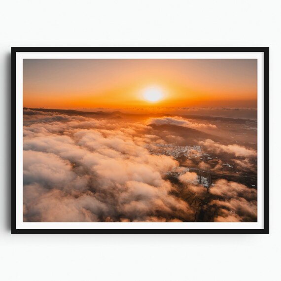 Lanzarote Print Sunrise Photography Lanzarote Poster Lanzarote Wall Art Lanzarote Photo Lanzarote Decor Canary Islands Spain