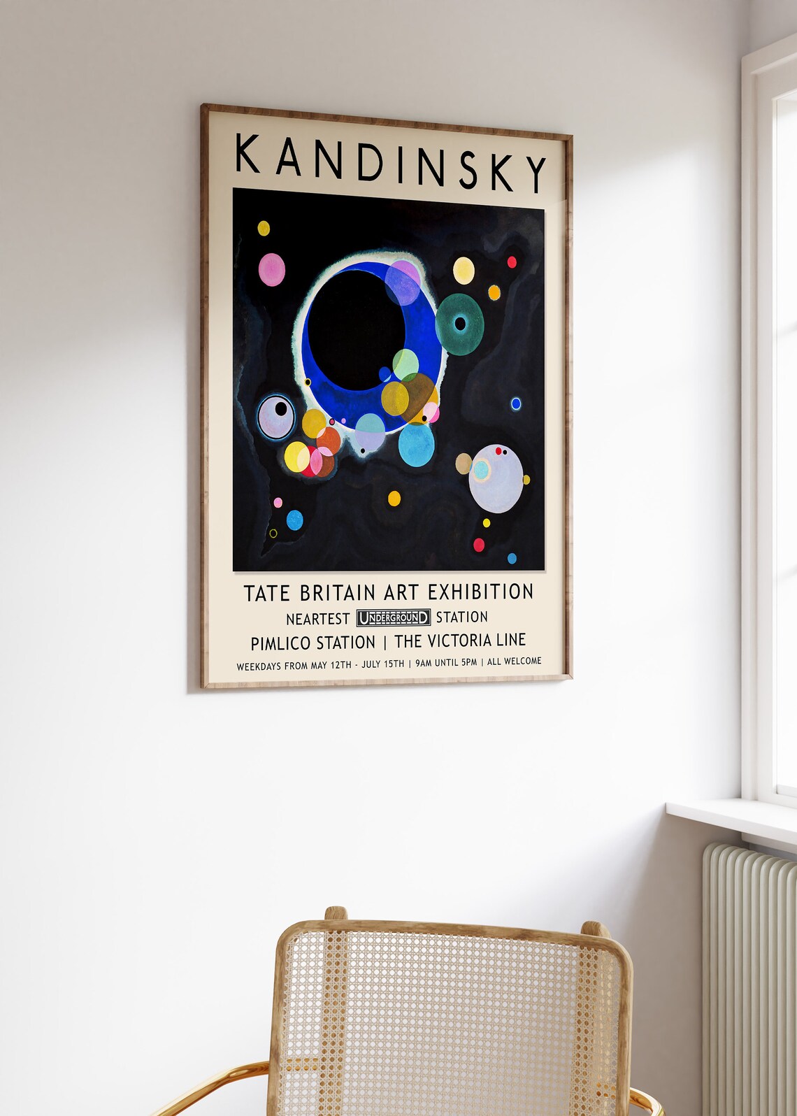 Wassily Kandinsky Bauhaus Abstract Art Print - Image 2