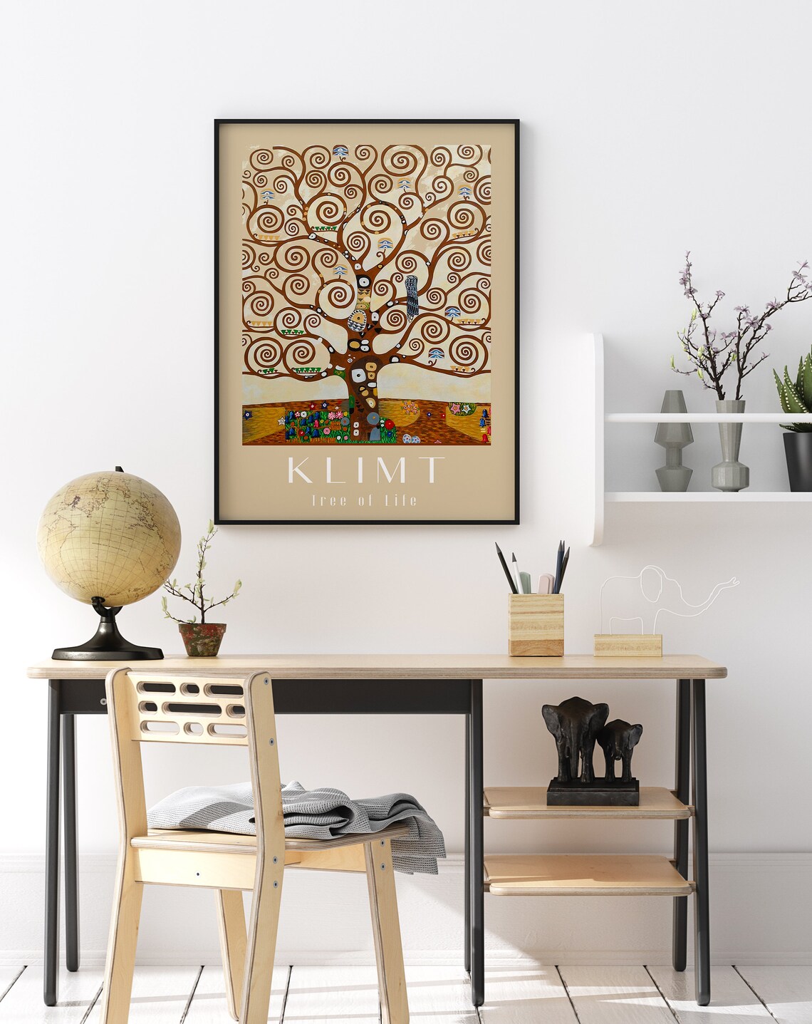 Gustav Klimt The Tree Of Life Art Nouveau Art Print - Image 2