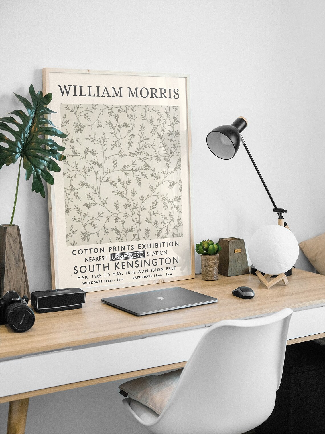 William Morris Vintage Floral Poster Print - Image 2